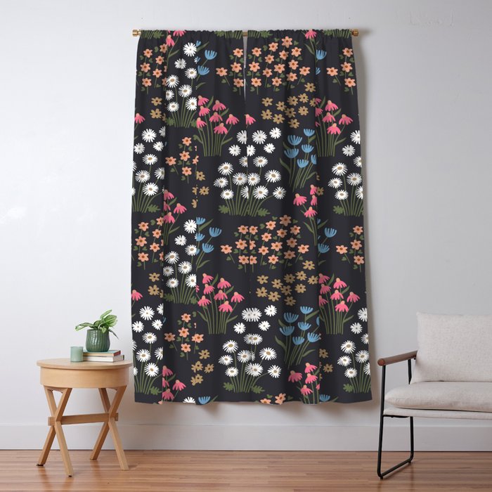 Wildflower Garden Delight Window Curtain Gallery Image 5