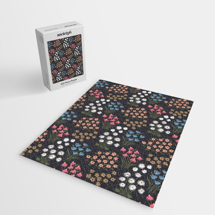 Wildflower Garden Delight Jigsaw Puzzle Gallery Image 2