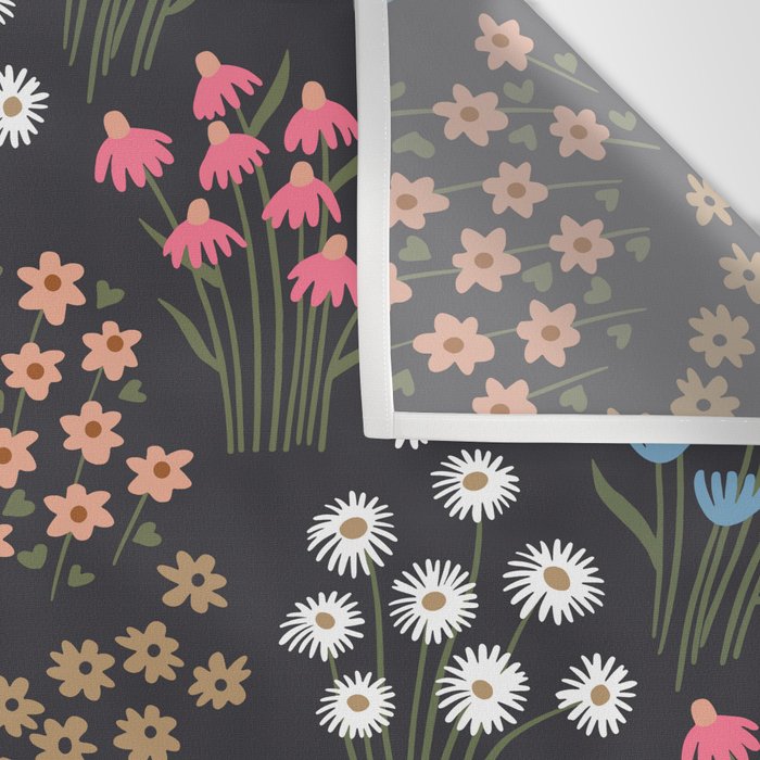 Wildflower Garden Delight Wall Tapestry Gallery Image 3