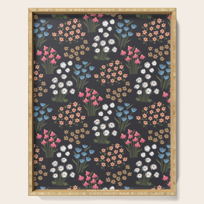 Wildflower Garden Delight Serving Tray Gallery Image 1