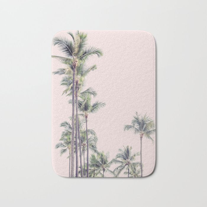 Palm Trees in La La Land - California Photography Bath Mat Gallery Image 1