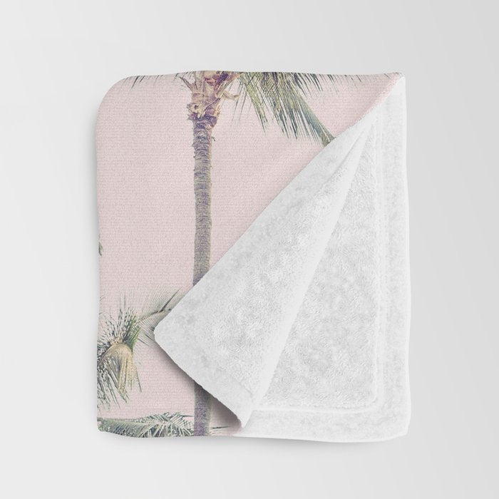 Palm Trees in La La Land - California Photography Throw Blanket Gallery Image 3
