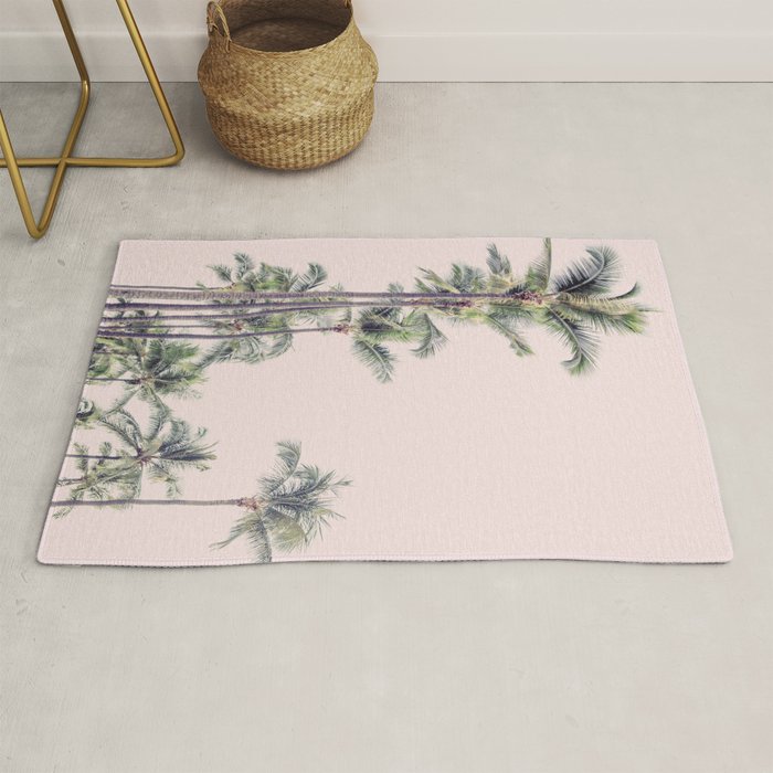 Palm Trees in La La Land - California Photography Rug Gallery Image 1