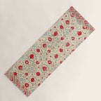 Nurata Suzani Uzbekistan Embroidery Print Yoga Mat Gallery Image 1