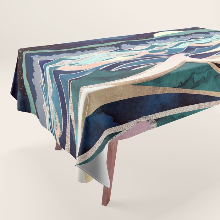 Moonlit Ocean Tablecloth Gallery Image 1