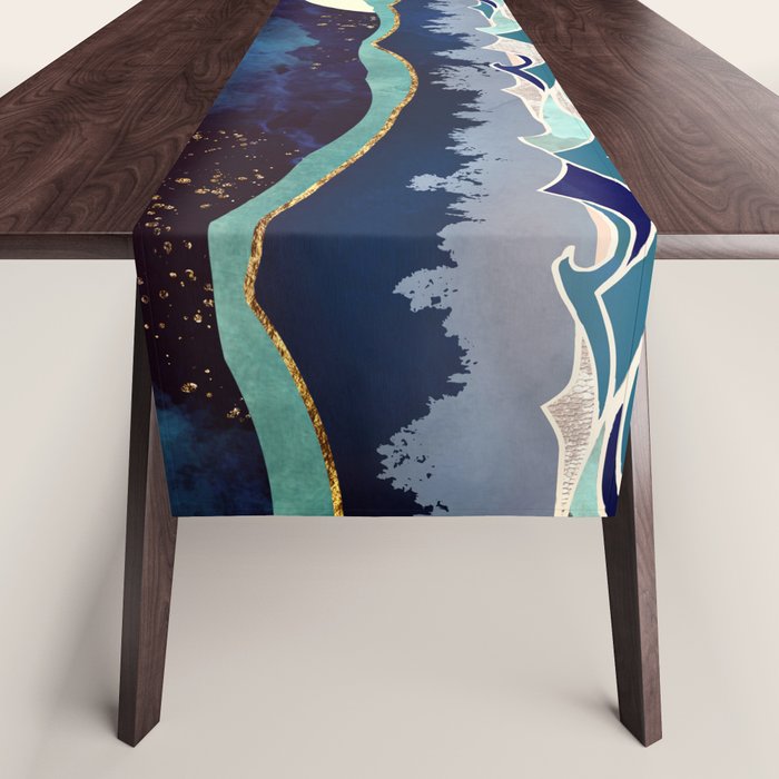Moonlit Ocean Table Runner Gallery Image 1