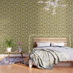 Mid Century Modern Geometric 04 Flat Gold Wallpaper Gallery Image 3
