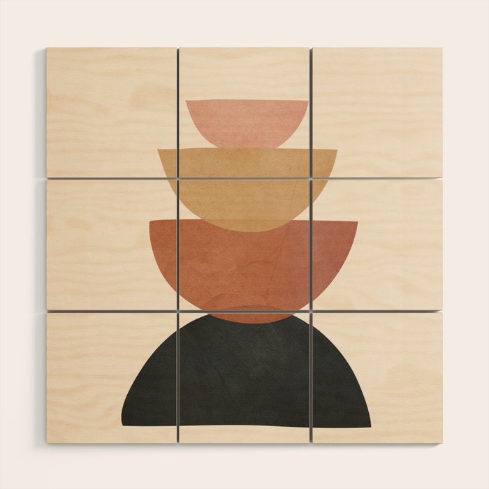 Element Balance Wood Wall Art Gallery Image 1