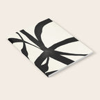 Black Twist 1 - Modern Art Print Notebook Gallery Image 2