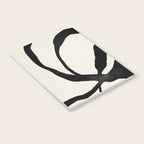 Black Twist 1 - Modern Art Print Notebook Gallery Image 3