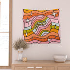 Pisces Planet Wall Tapestry Gallery Image 2