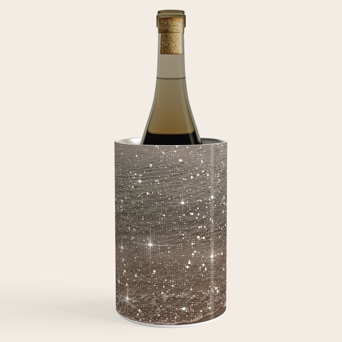 Beach Ocean Glitter Wine Chiller Gallery Image 2