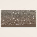 Beach Ocean Glitter Desk Mat Gallery Image 3