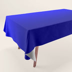 Bright Cobalt and Dark Blue Ombre Tablecloth Gallery Image 1