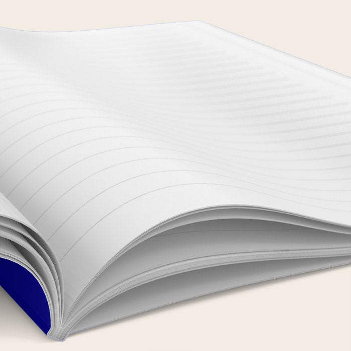 Bright Cobalt and Dark Blue Ombre Notebook Gallery Image 2