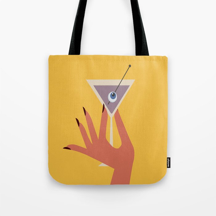 Vodka Martini - Boo Drink Tote Bag Gallery Image 1