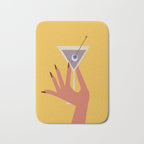 Vodka Martini - Boo Drink Bath Mat Gallery Image 1