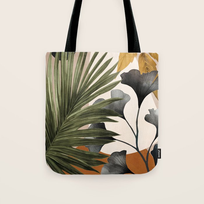 Abstract Tropical Art 17 Tote Bag Gallery Image 1