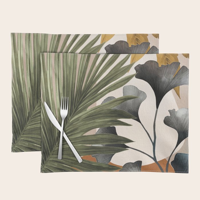 Abstract Tropical Art 17 Placemat Gallery Image 1