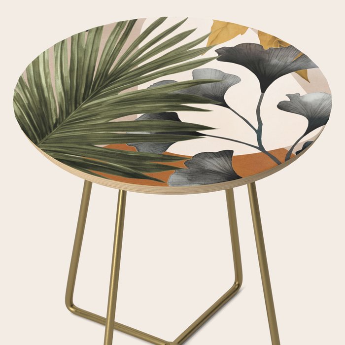 Abstract Tropical Art 17 Side Table Gallery Image 2