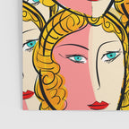 Comics Pop Girl Pattern Poster Gallery Image 3