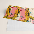 Comics Pop Girl Pattern Wrapping Paper Gallery Image 2