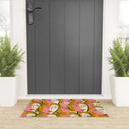 Comics Pop Girl Pattern Welcome Mat Gallery Image 3