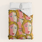 Comics Pop Girl Pattern Comforter Gallery Image 6