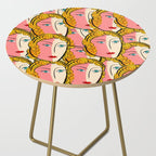 Comics Pop Girl Pattern Side Table Gallery Image 2