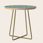 Botanical Wild Flowers Side Table Gallery Image 1