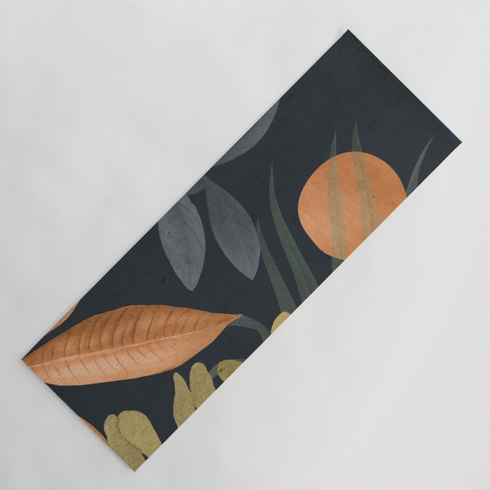 Abstract Art Tropical Leaves 119 Yoga Mat Gallery Image 1