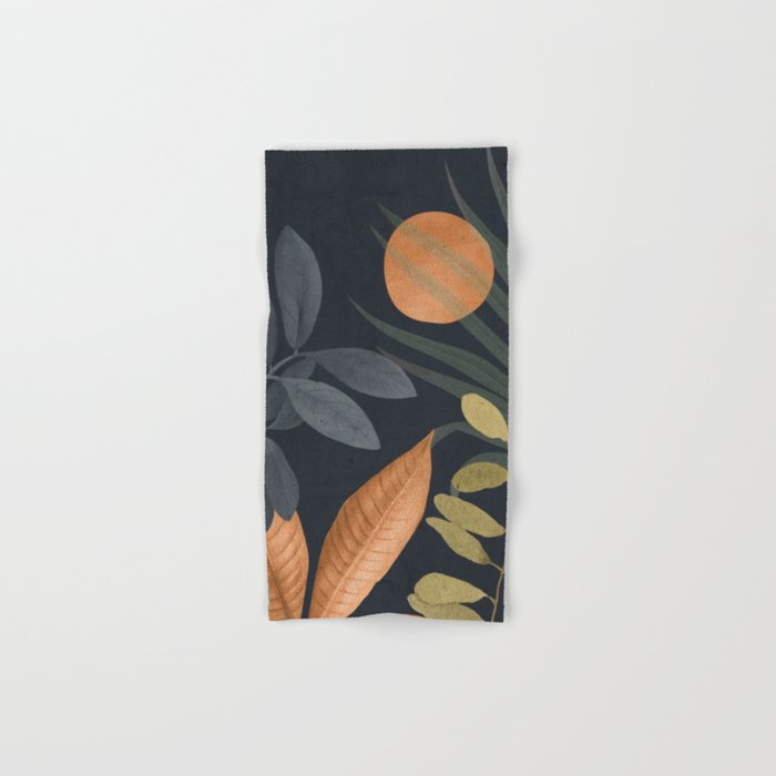 Abstract Art Tropical Leaves 119 Bath Towel Gallery Image 1