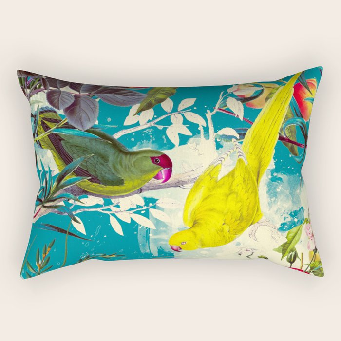 Tropical birds in the nature - 010 Rectangular Pillow Gallery Image 2