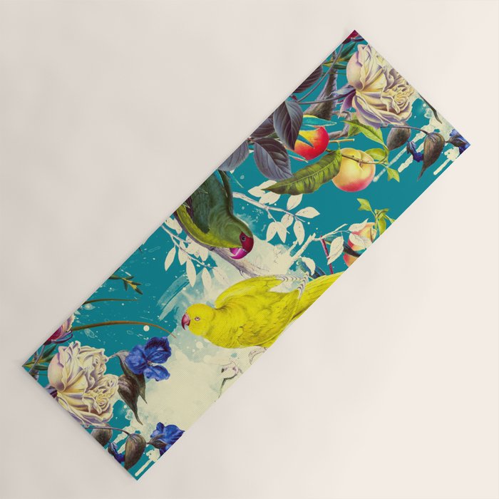 Tropical birds in the nature - 010 Yoga Mat Gallery Image 1