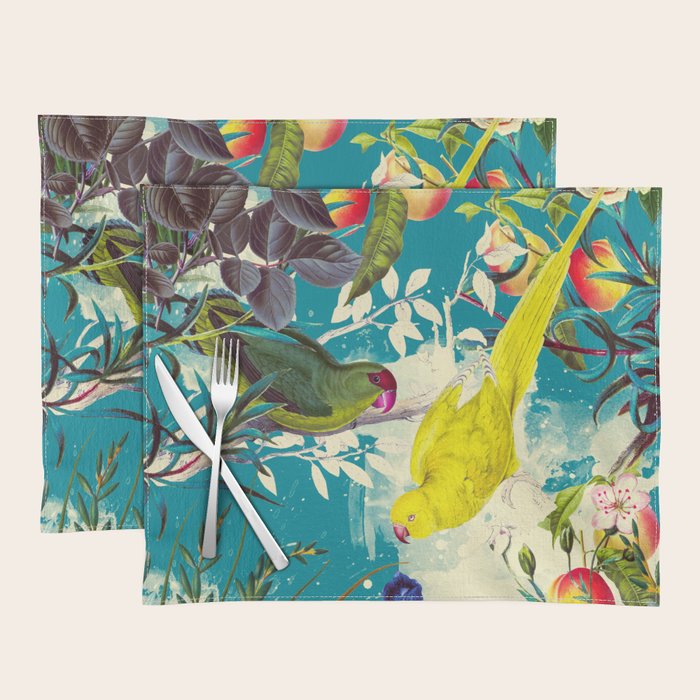 Tropical birds in the nature - 010 Placemat Gallery Image 1
