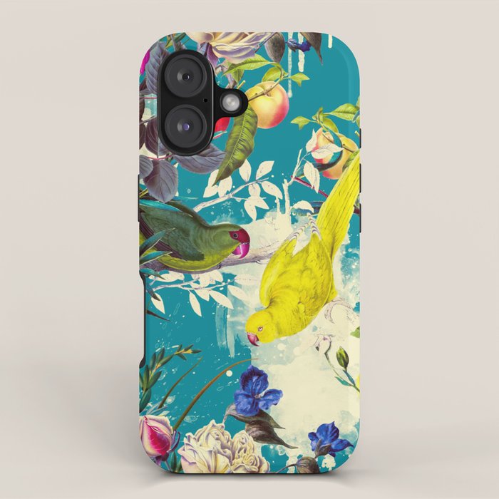 Tropical birds in the nature - 010 iPhone Case Gallery Image 1