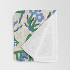 Coconut Spring Blossom, Nuts Throw Blanket Gallery Image 3