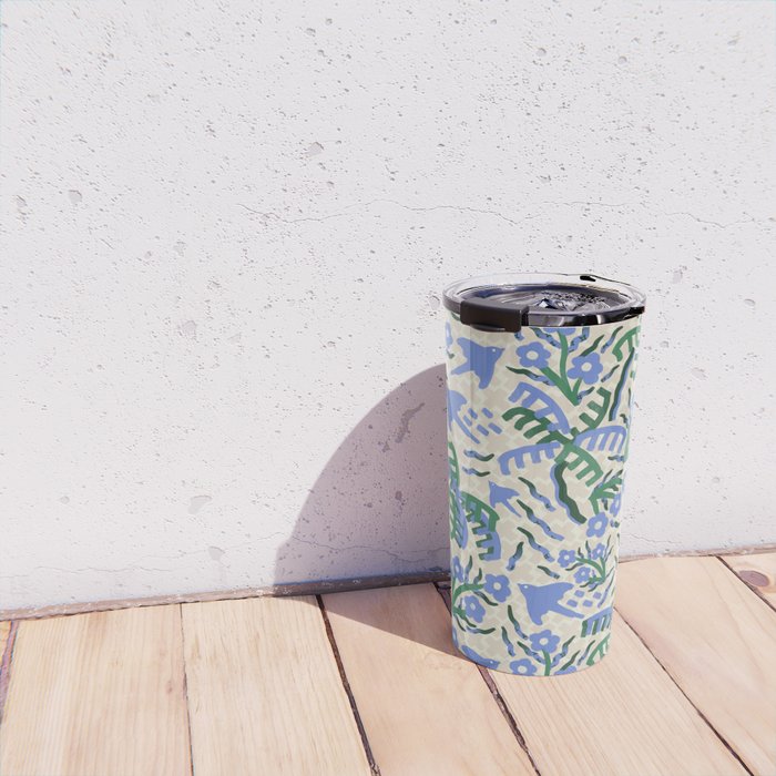 Coconut Spring Blossom, Nuts Travel Mug Gallery Image 4