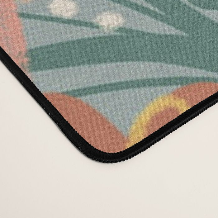 Retro meadow Desk Mat Gallery Image 4