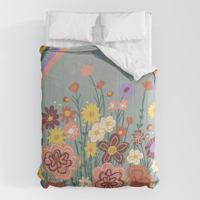 Retro meadow Comforter Gallery Image 6