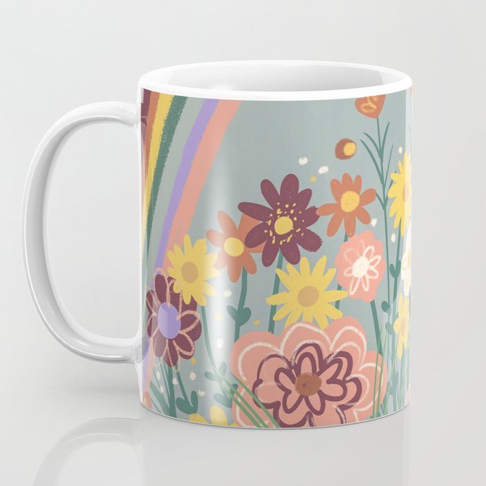 Retro meadow Coffee Mug Gallery Image 3