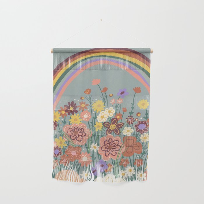 Retro meadow Wall Hanging Gallery Image 1