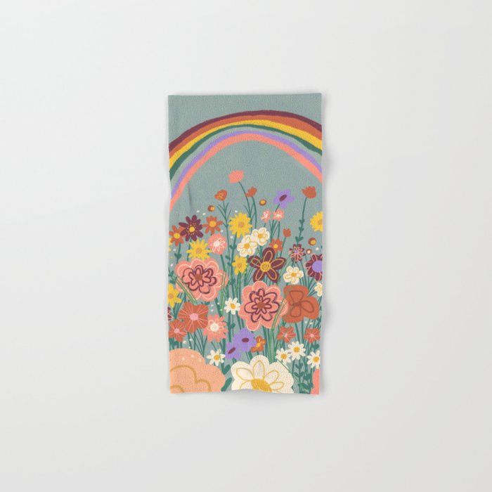 Retro meadow Towels Gallery Image 1