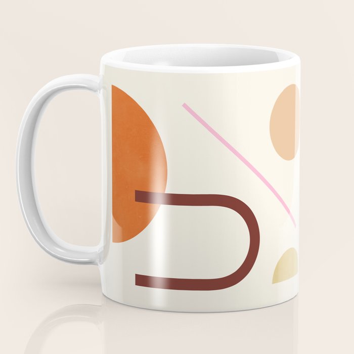 Abstraction_GEOMETRIC_SHAPE_ART_Minimalism_001C Coffee Mug Gallery Image 3