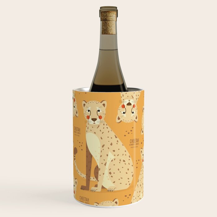 Cheetah, Wildlife of Africa Wine Chiller Gallery Image 1