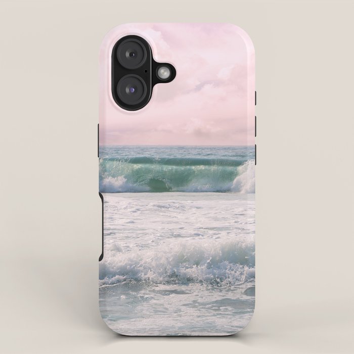 Tropical Beach Wave Roll iPhone Case Gallery Image 1