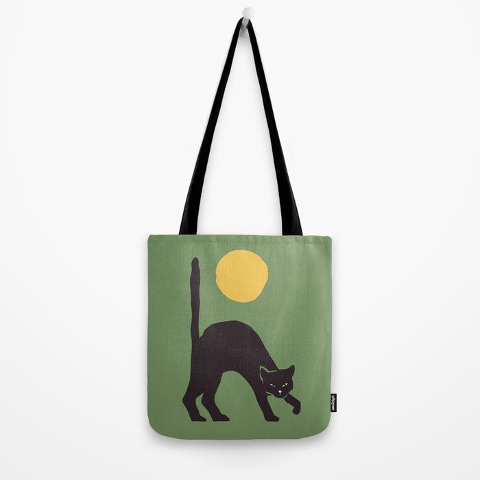 Angry Cat Tote Bag Gallery Image 2