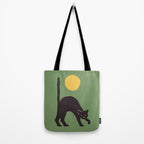 Angry Cat Tote Bag Gallery Image 2