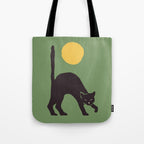 Angry Cat Tote Bag Gallery Image 1