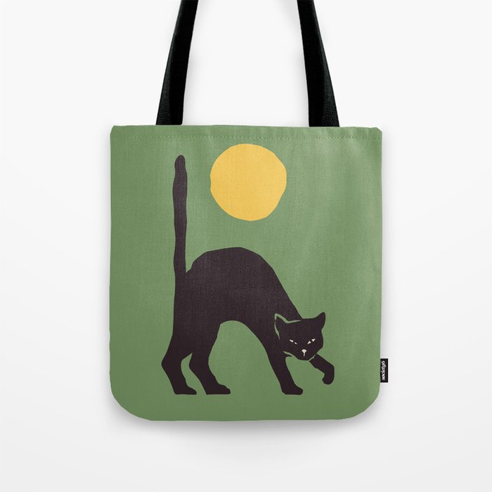Angry Cat Tote Bag Gallery Image 1